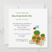 Invitation Saint John Portugais Festa Voisin (Dos)