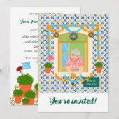 Invitation Saint John Portugais Festa Voisin (Devant / Derrière)