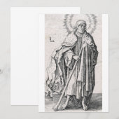 Invitation Saint Jude Thaddée l'Apôtre (Devant / Derrière)