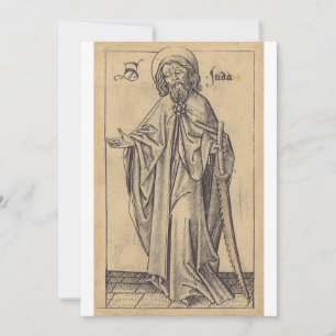 Invitation Saint Jude Thaddée l'apôtre et frère de Jésus