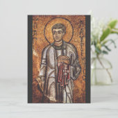 Invitation Saint Lawrence the Martyr (Debout devant)