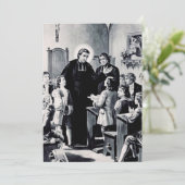 Invitation Saint Louis de Montfort Prêtre français (Debout devant)