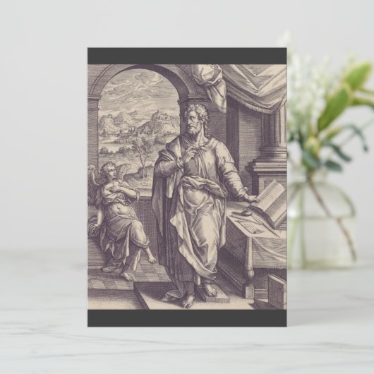 Invitation Saint Matthieu l'Apôtre (Debout devant)