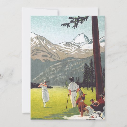 Invitation Saint Moritz par Emil Cardinaux (Devant)