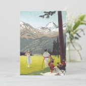 Invitation Saint Moritz par Emil Cardinaux (Debout devant)