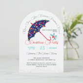 Invitation Saint Noël Nouvel An Douche Brunch Party (Debout devant)