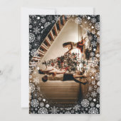 Invitation Saint Noël Nouvel An Douche Brunch Party Invit (Dos)