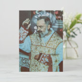 Invitation Saint Padre Pio (Debout devant)