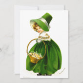 Invitation Saint-Patrick à l'ancienne (Dos)