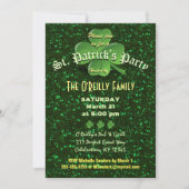 Invitation Saint Patrick's Day (Devant)