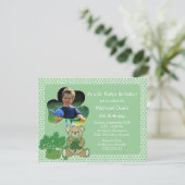 Invitation Saint Patrick's Day Bash de l'Shamrock (Debout devant)