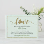 Invitation Saint Patrick's Day Lucky in Love Fête des mariées (Debout devant)