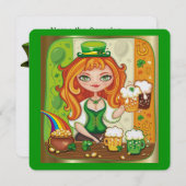 Invitation Saint Patrick's Day - SRF (Devant / Derrière)