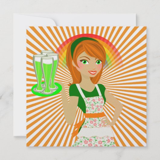 Invitation Saint Patrick's Day - SRF (Devant)