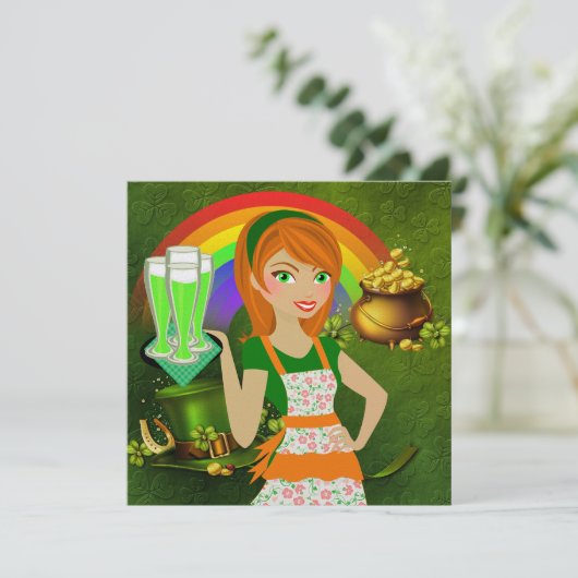 Invitation Saint Patrick's Day - SRF (Debout devant)