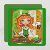 Invitation Saint Patrick's Day - SRF (Devant / Derrière)