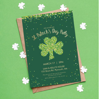 Invitation Saint Patrick's Day (St. Paddy's Day) Invite