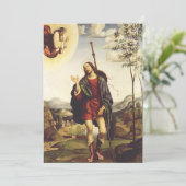 Invitation Saint Roch par Francesco Francia (Debout devant)