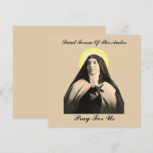 INVITATION SAINT TERESA DES ANDES (Devant / Derrière)