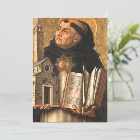 Invitation Saint Thomas d'Aquin (Debout devant)