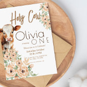 Invitation Saint Vache Je suis une fête d'anniversaire