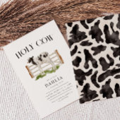 Invitation Saint Vache Moderne Simple ferme fête d'anniversai