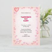 Invitation Saint Valentin (Debout devant)