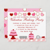 Invitation Saint Valentin (Devant / Derrière)