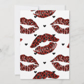 Invitation Saint-Valentin (Dos)