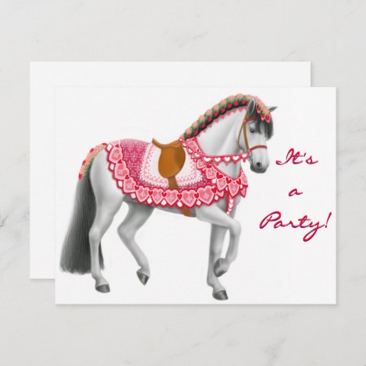 Invitation Saint Valentin (Devant / Derrière)