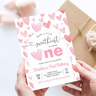 Invitation Saint-Valentin Amour Rose Anniversaire