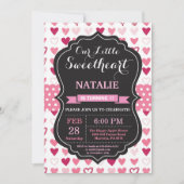 Invitation Saint-Valentin Anniversaire Notre Petit Chéri (Devant)