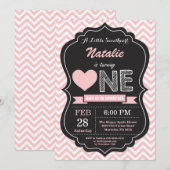 Invitation Saint-Valentin Anniversaire Notre Petit Chéri (Devant / Derrière)