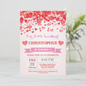 Invitation Saint Valentin Anniversaire Notre Petite Amoureuse (Debout devant)