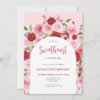 Saint-Valentin Arche rose florale Anniversaire