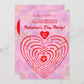 Invitation Saint-Valentin Extraordinaire (Devant / Derrière)