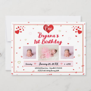 Invitation Saint Valentin Photo Photographie Anniversaire