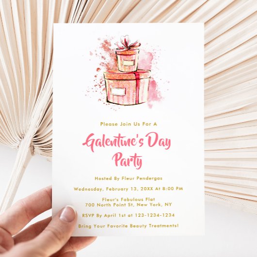 Invitation Saint-Valentin, Saint Valentin
