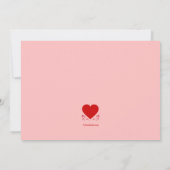 Invitation Saint Valentin Tea Party (Dos)