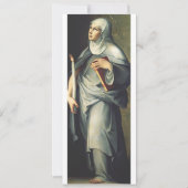 Invitation Sainte Brigitte de Suède Mystique médiévale (Devant)