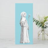 Invitation Sainte Catherine de Sienne Vierge (Debout devant)