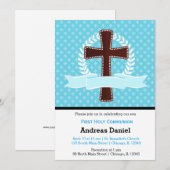 Invitation Sainte Communion (Devant / Derrière)