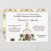 Invitation Sainte Communion (Devant / Derrière)