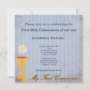 Invitation Sainte Communion