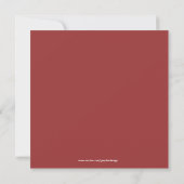 Invitation Sainte Communion (Dos)