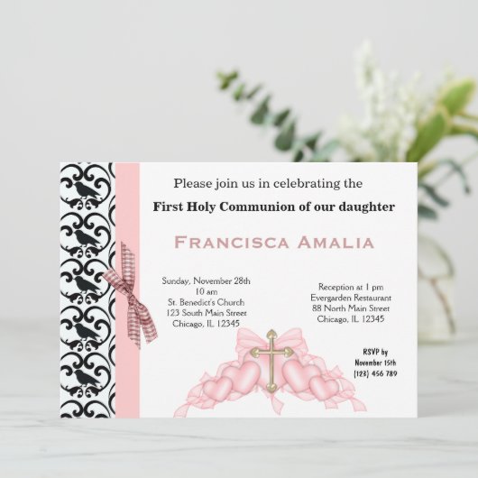 Invitation Sainte Communion (Debout devant)