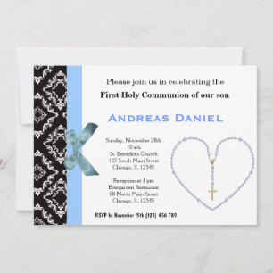 Invitation Sainte Communion