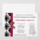 Invitation Sainte Communion (Devant / Derrière)