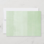 Invitation Sainte Communion Baptême florales vives merci (Dos)