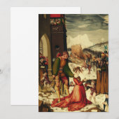 Invitation Sainte Dorothée de Césarée (Devant / Derrière)